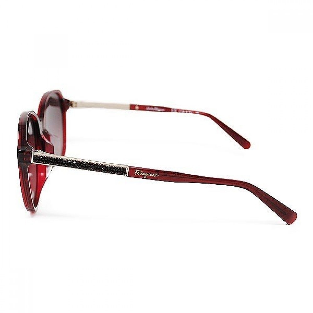 Ferragamo red sunglasses